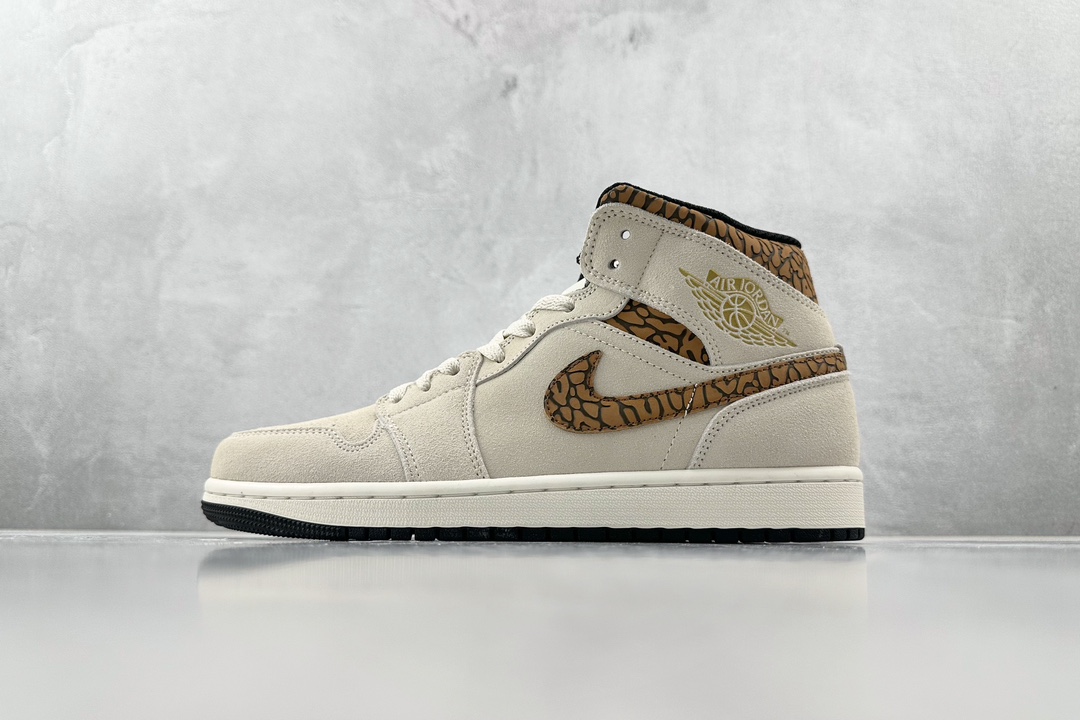 Jordan Air Jordan 1 Mid ”Brown Elephant”白棕 DZ4129-102