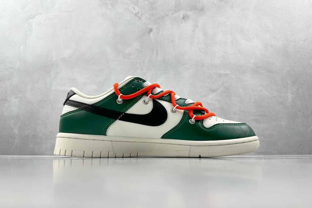  
【定制球鞋】Nike Dunk Low 万事兴龙 米白绿橙

货号：DJ6188 100
尺码：36