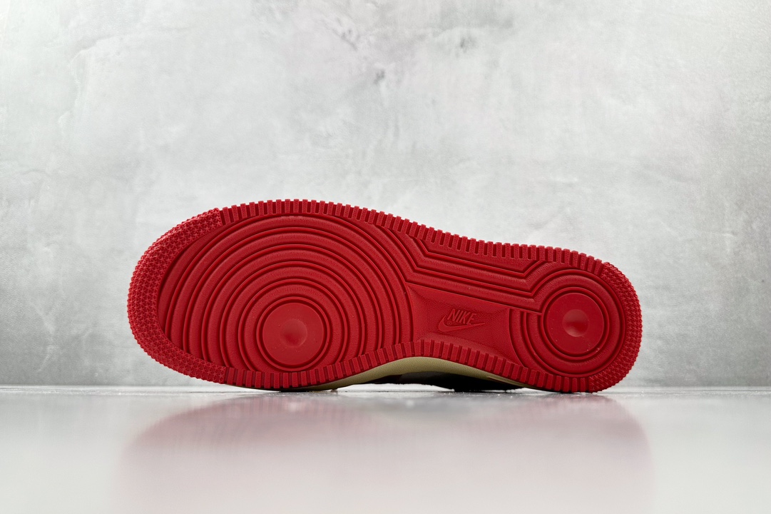 
【定制球鞋】 Nike Air Force 1Low 喜欢你 刺绣 龙凤呈祥婚鞋秀禾 白红

货号：F