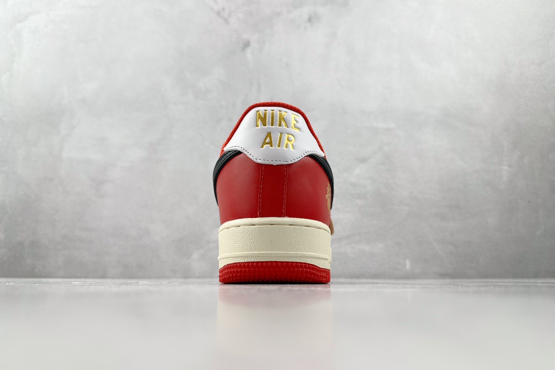 
【定制球鞋】 Nike Air Force 1 Low CNY新年主题龙年限定 金龙 發財 红白

货
