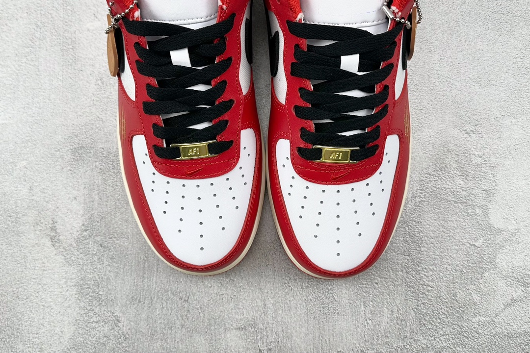 
【定制球鞋】 Nike Air Force 1 Low CNY新年主题龙年限定 金龙 發財 红白

货