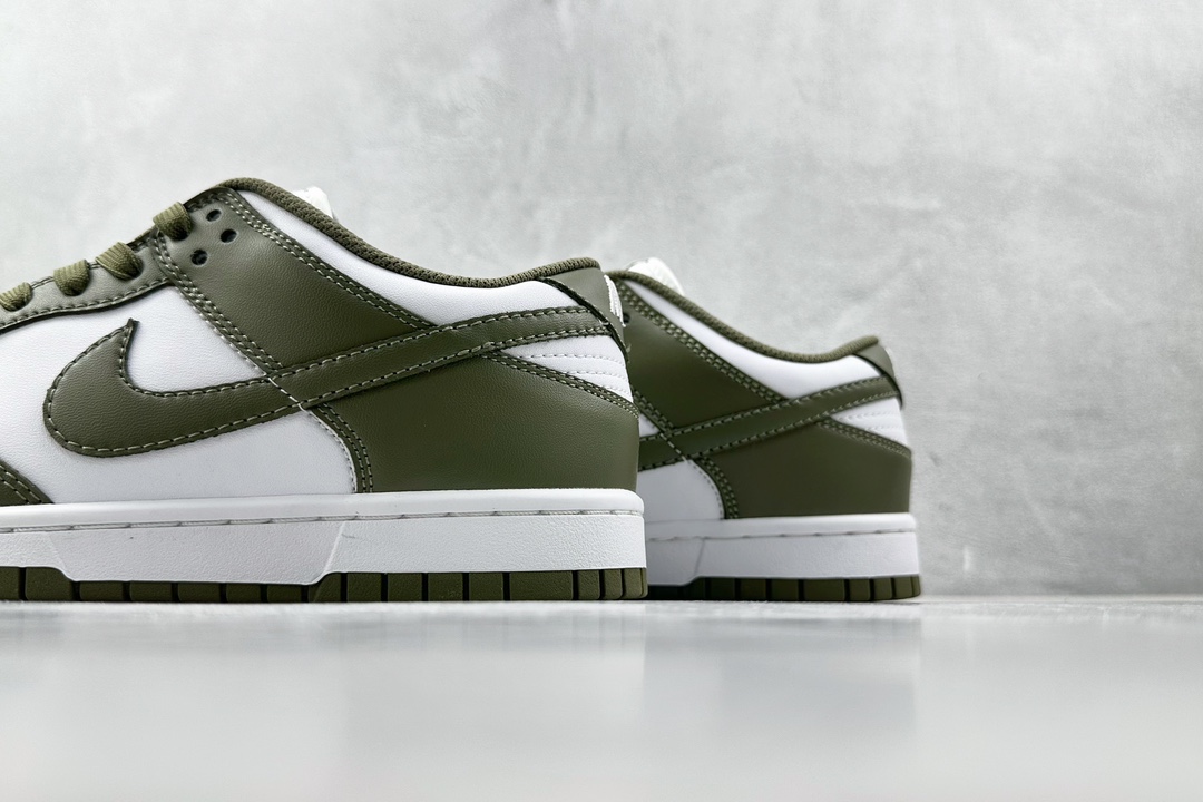 ST 200 全新免修版 Nike Dunk Low ”Medium Olive”白橄榄绿 DD1503-120