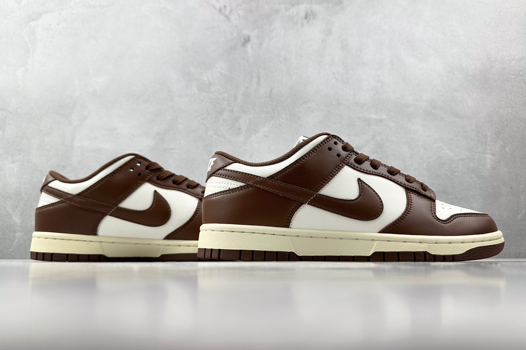 ST 200 全新免修版 Nike Dunk Low ”Surfaces In Brown And Sail” 巧克力 棕白 DD1503-124