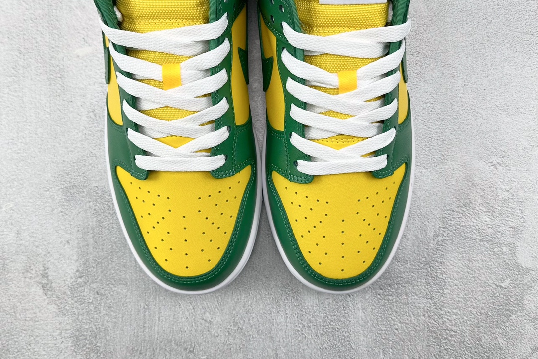 ST 200 全新免修版 Nike Dunk Low Brazil 巴西黄绿 CU1727-700