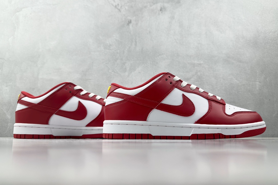 ST 200 全新免修版 Nike Dunk Low Retro ”Gym Red” 白红  DD1391-602