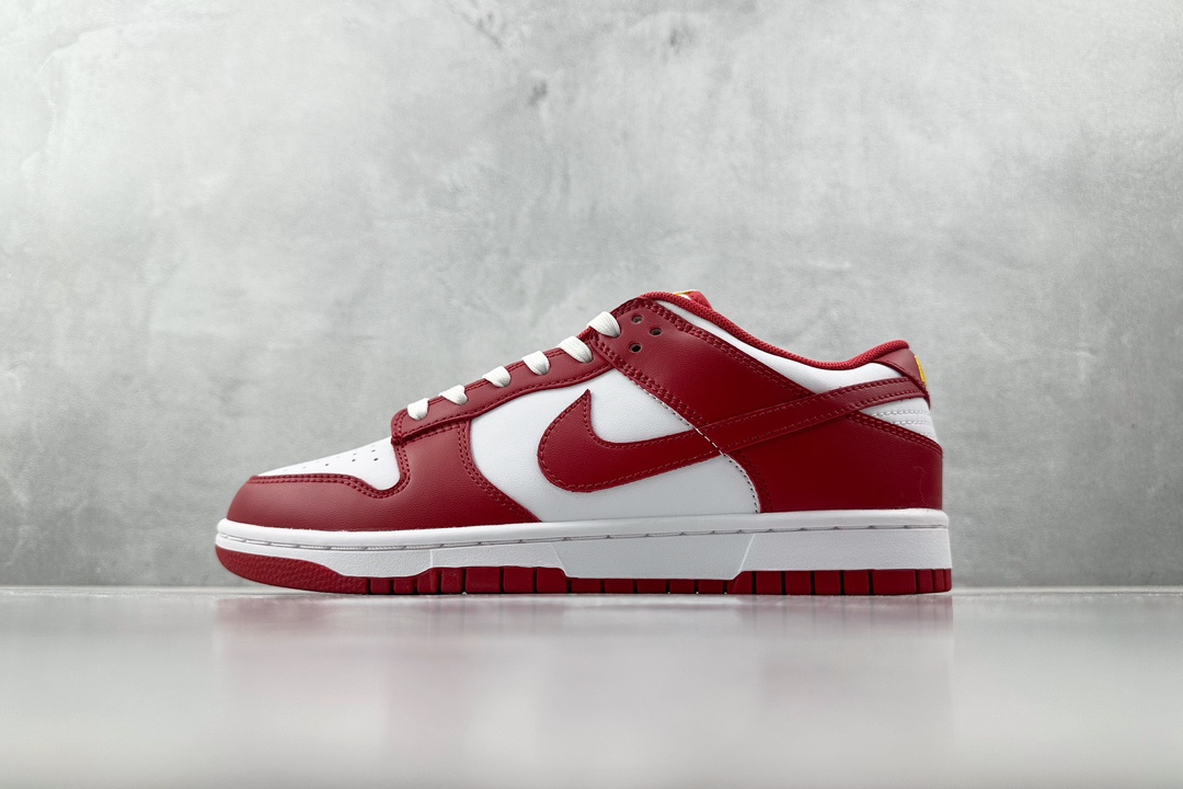 ST 200 全新免修版 Nike Dunk Low Retro ”Gym Red” 白红  DD1391-602