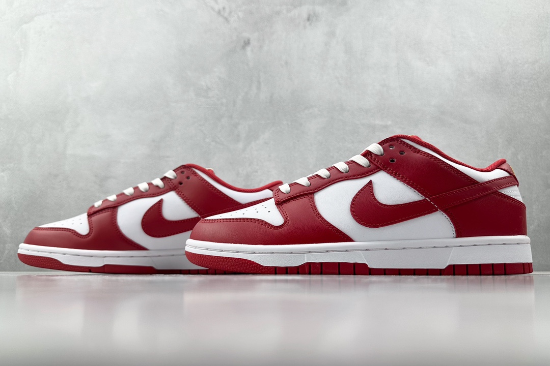 ST 200 全新免修版 Nike Dunk Low Retro ”Gym Red” 白红  DD1391-602