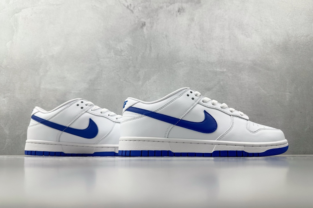 ST 200 全新免修版本 Nike Dunk Low ”Hyper Royal”蓝白色 DV0831-104