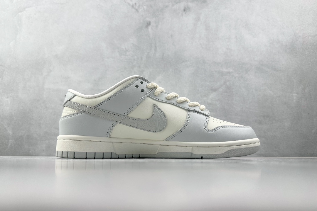 ST 200 全新免修版 Nike Dunk Low 浮雕 灰色 FJ4553-133