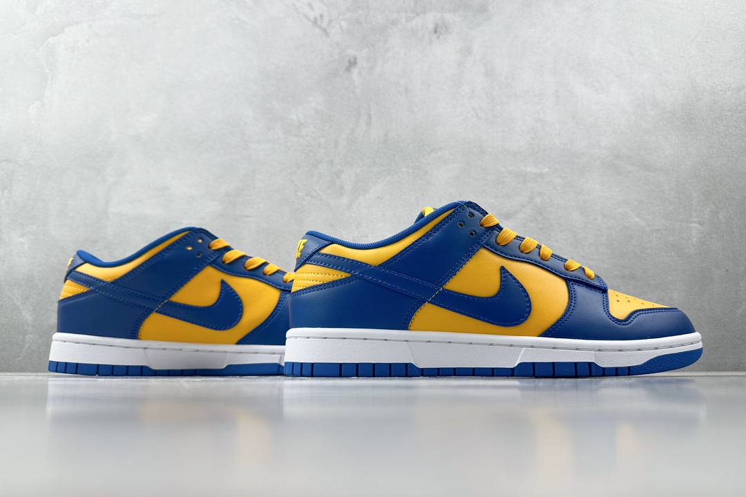 ST 200 全新免修版 Nike Dunk Low Retro ”UCLA”蓝黄  DD1391-402