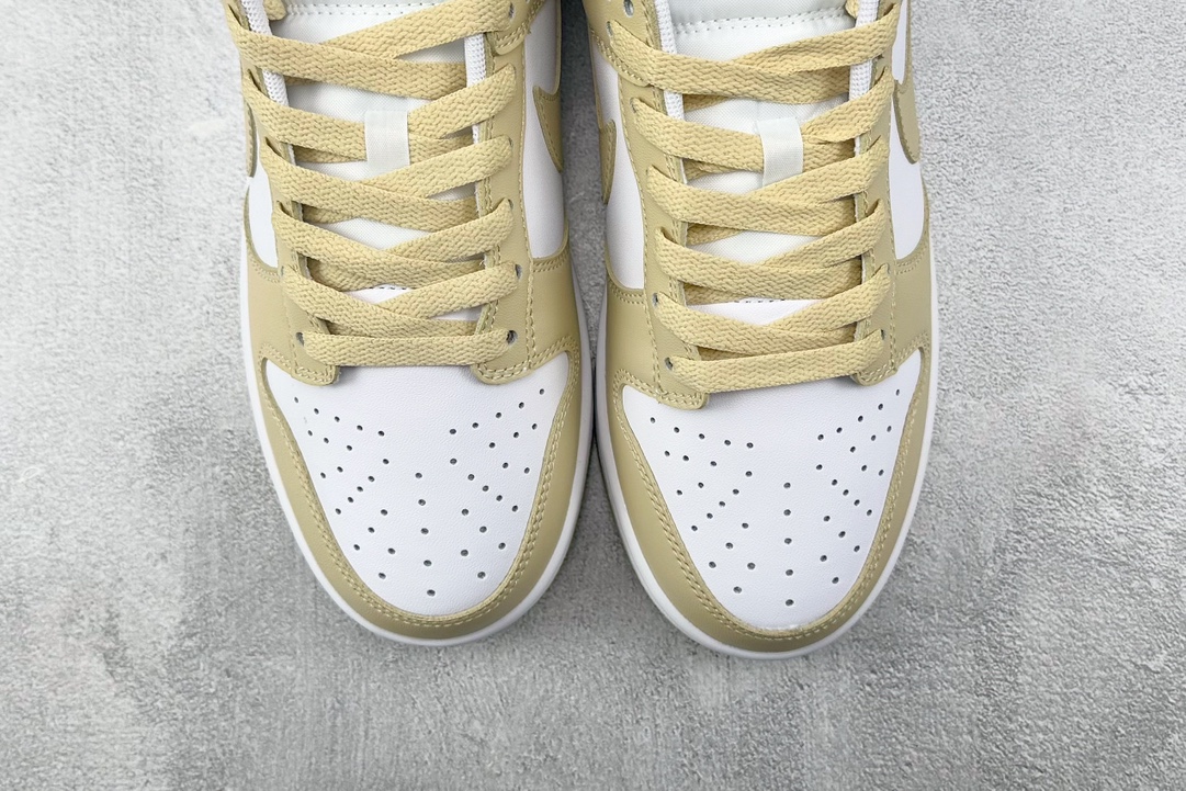 ST 200 全新免修版 Nike Dunk Low ”Team Gold”米白色  DV0833-100