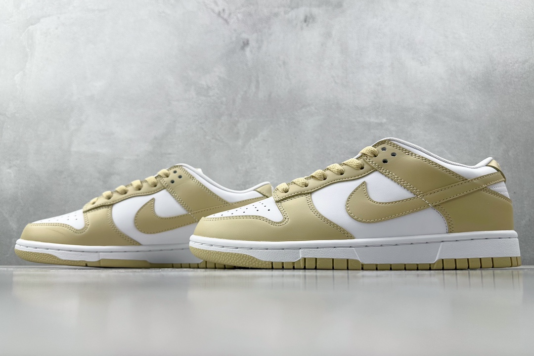 ST 200 全新免修版 Nike Dunk Low ”Team Gold”米白色  DV0833-100