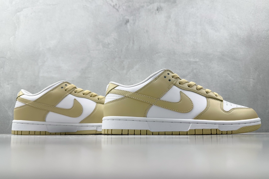 ST 200 全新免修版 Nike Dunk Low ”Team Gold”米白色  DV0833-100