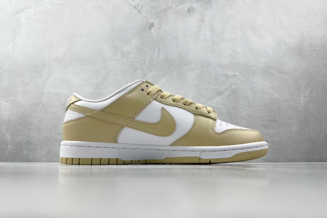 ST 200 全新免修版 Nike Dunk Low ”Team Gold”米白色  DV0833-100