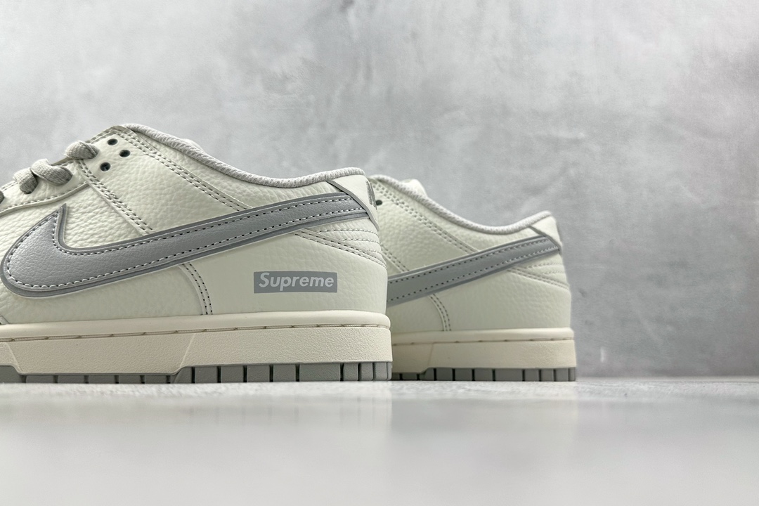 DK 280 定制 Nike SB Dunk Low 米白浅灰supreme 联名 RM2308-233