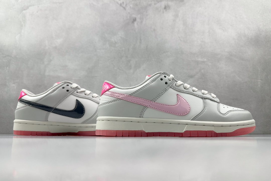 ST 200 全新免修版 Nike Dunk Low 520 ”Summit White & Pink Foam”粉白  FN3451-161