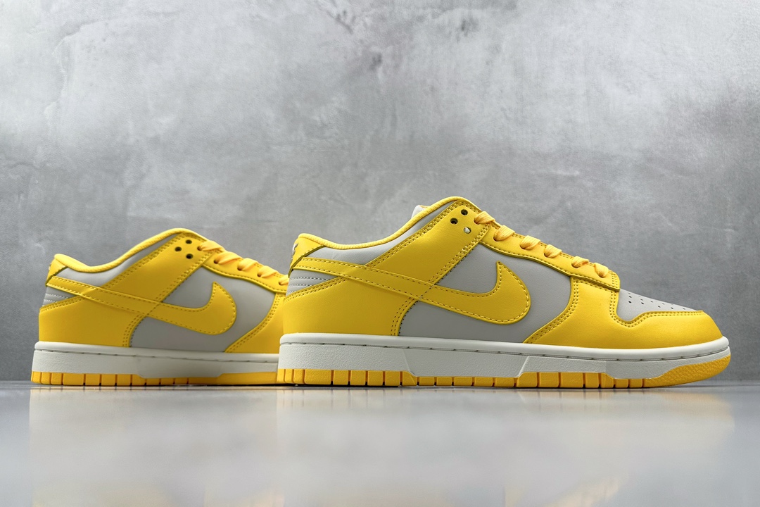 ST 200 全新免修版本 Nike Dunk Low ”Citron Pulse” 黄灰  DD1503-002