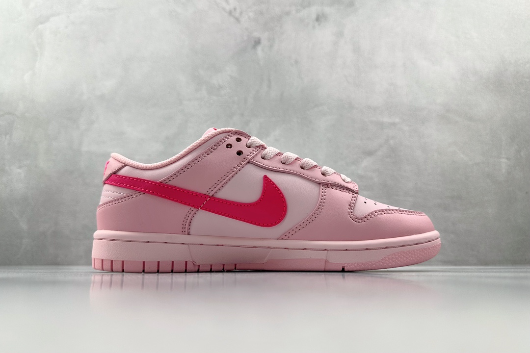 ST 200 全新免修版 Nike Dunk Low Triple Pink GS 粉色  DH9765-600