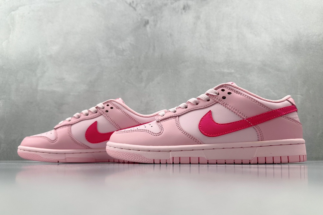 ST 200 全新免修版 Nike Dunk Low Triple Pink GS 粉色  DH9765-600