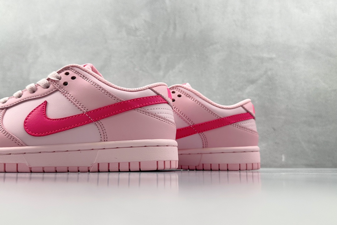 ST 200 全新免修版 Nike Dunk Low Triple Pink GS 粉色  DH9765-600