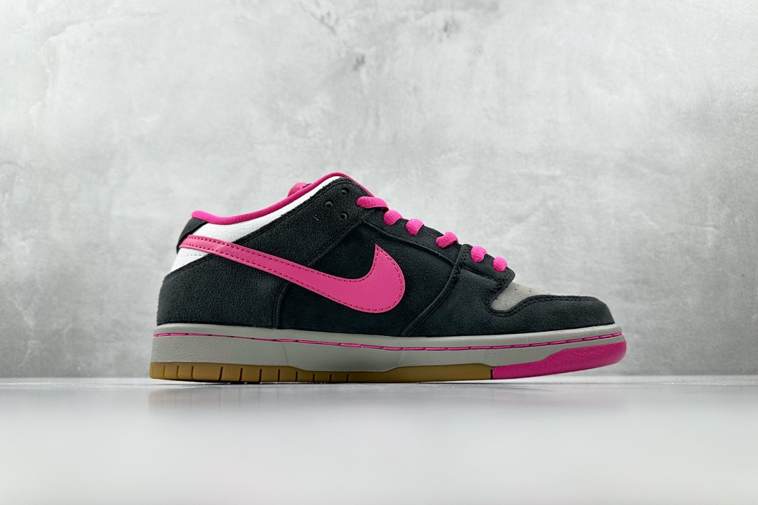 ST免修版 220 Nike Dunk SB Low Disposable黑粉 力荐免修版本 504750-061