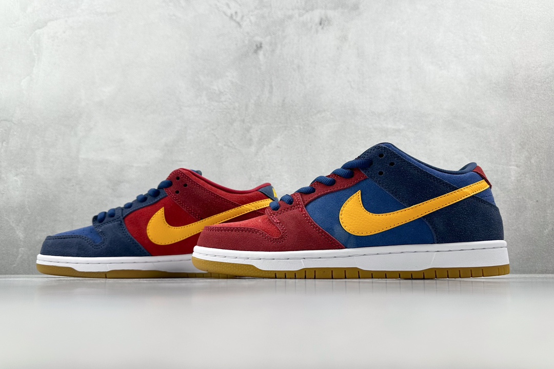 ST免修版 220 Nike Dunk SB Low Pro ”barcelona” 巴塞罗那 红蓝  DJ0606-400