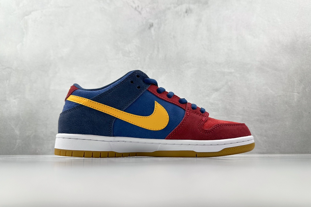 ST免修版 220 Nike Dunk SB Low Pro ”barcelona” 巴塞罗那 红蓝  DJ0606-400