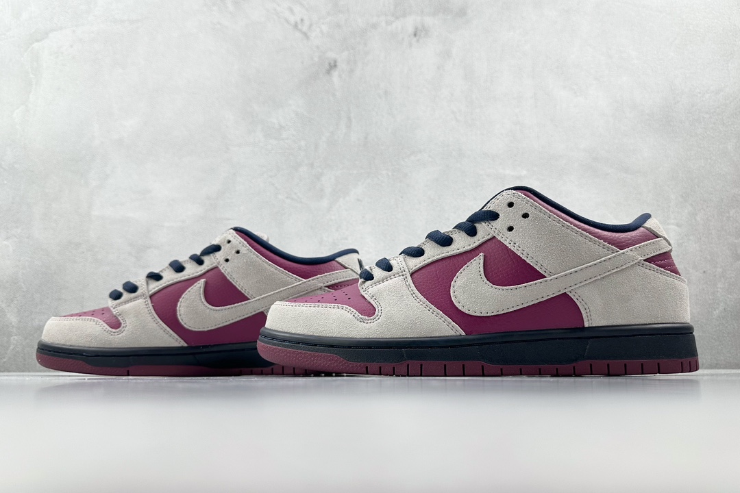 ST免修版 220 Nike Dunk SB Low Pro ”True Berry” 波尔多酒红  BQ6817-001