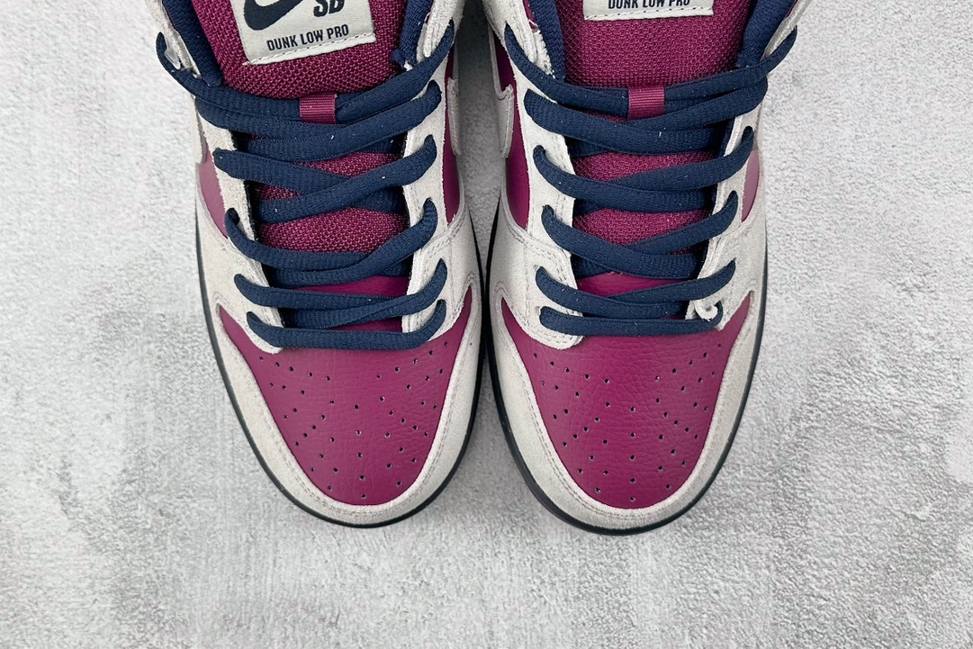 ST免修版 220 Nike Dunk SB Low Pro ”True Berry” 波尔多酒红  BQ6817-001