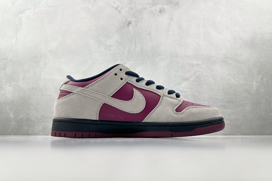 ST免修版 220 Nike Dunk SB Low Pro ”True Berry” 波尔多酒红  BQ6817-001