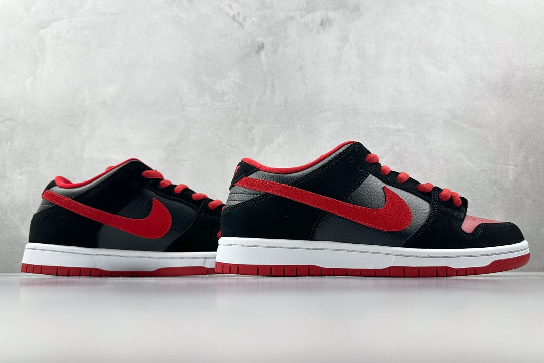 ST免修版 220 Nike Dunk SB Low Jpack 黑红 力荐免修版本 304292-039