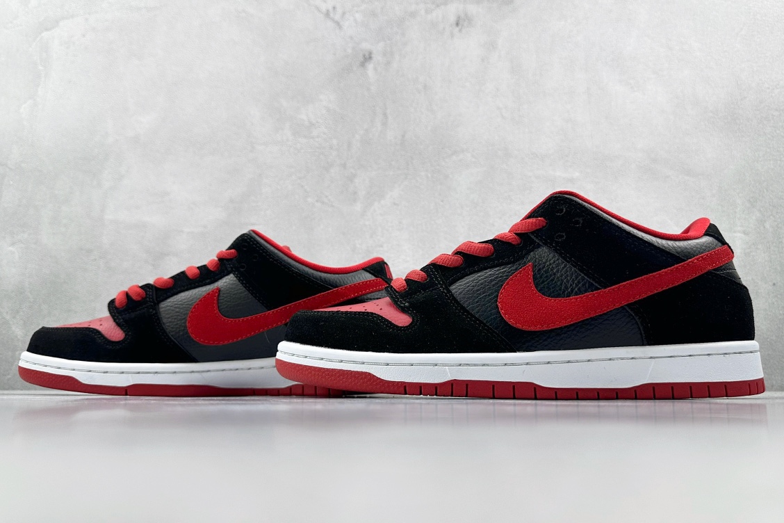 ST免修版 220 Nike Dunk SB Low Jpack 黑红 力荐免修版本 304292-039