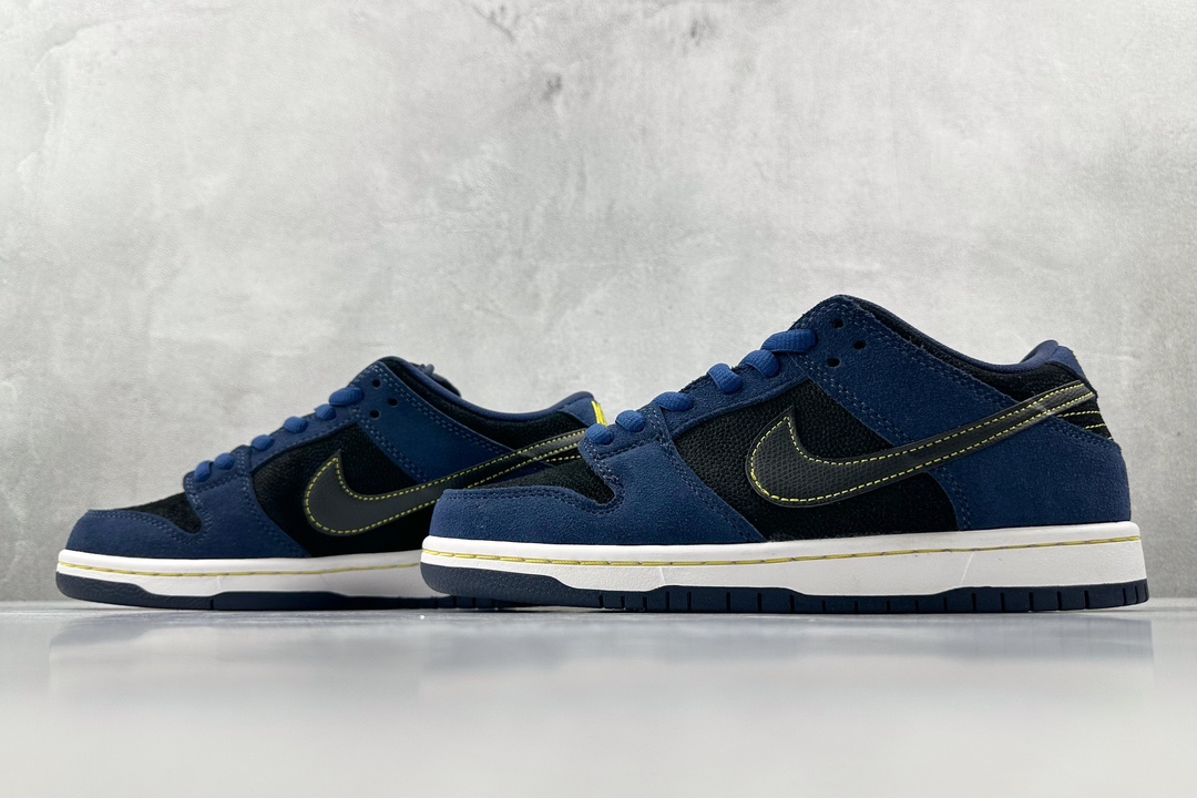 ST免修版 220 Nike Dunk SB Low Midnight Navy Black 黑篮 304292-408