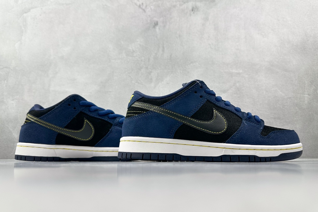 ST免修版 220 Nike Dunk SB Low Midnight Navy Black 黑篮 304292-408