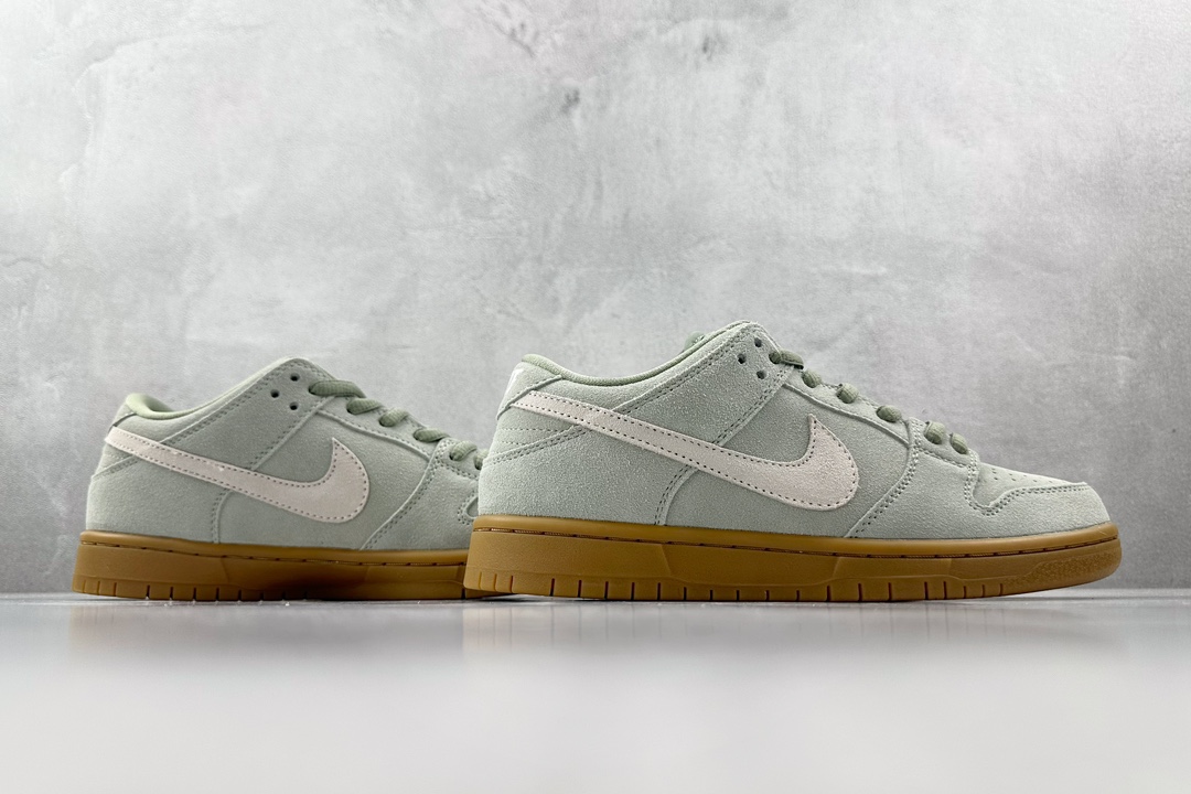 ST免修版 220 Nike Dunk SB Low Pro ”Horizon Green”豆沙绿  BQ6817-300