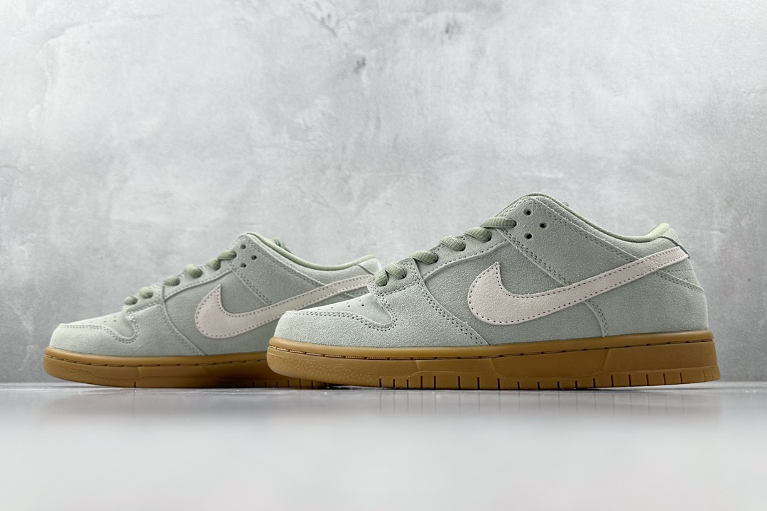 ST免修版 220 Nike Dunk SB Low Pro ”Horizon Green”豆沙绿  BQ6817-300