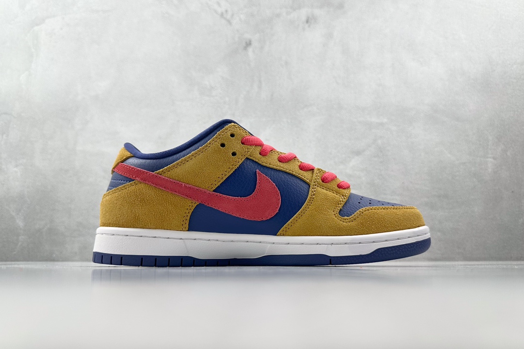 ST免修版 220 Nike Dunk SB Low Pro 小熊爸爸棕红蓝  BQ6817-700