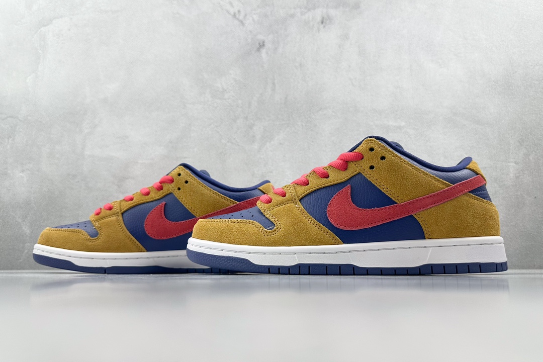 ST免修版 220 Nike Dunk SB Low Pro 小熊爸爸棕红蓝  BQ6817-700