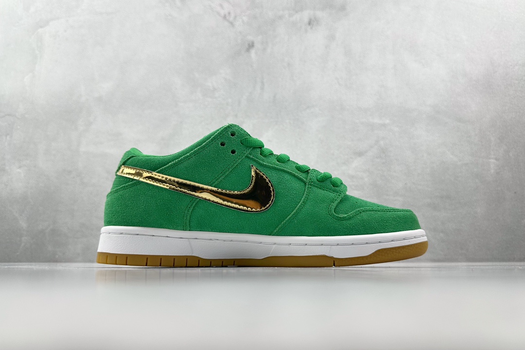 ST免修版 220 Nike Dunk SB Low SB Pro ”Shamrock”绿色 BQ6817-303