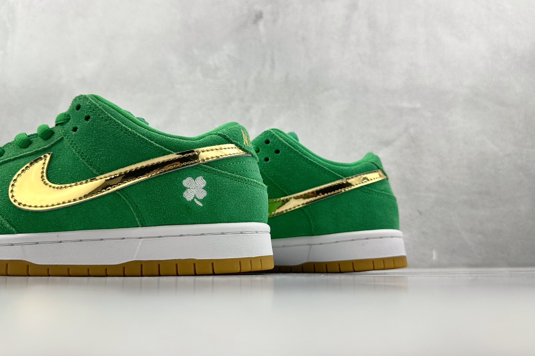 ST免修版 220 Nike Dunk SB Low SB Pro ”Shamrock”绿色 BQ6817-303