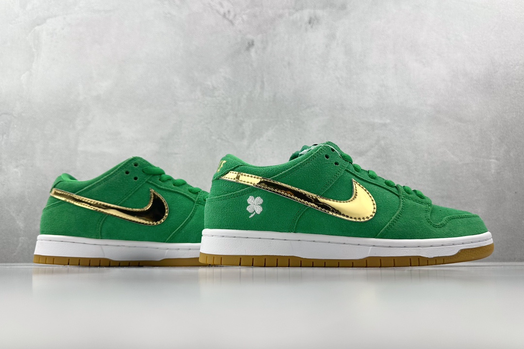 ST免修版 220 Nike Dunk SB Low SB Pro ”Shamrock”绿色 BQ6817-303