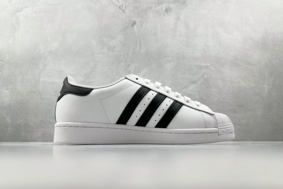 XP 平台专供 150 无敌品控  adidas originals Superstar 贝壳头 白黑  EG4958