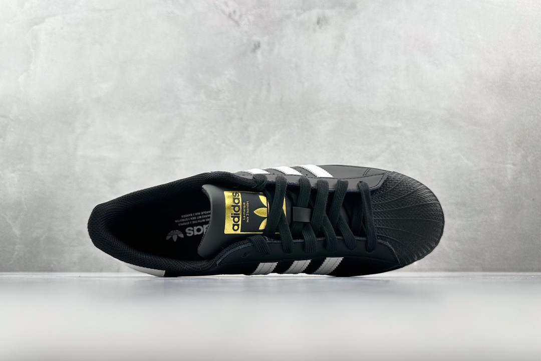 XP 平台专供 150 无敌品控  adidas originals Superstar 贝壳头 黑白  EG4959