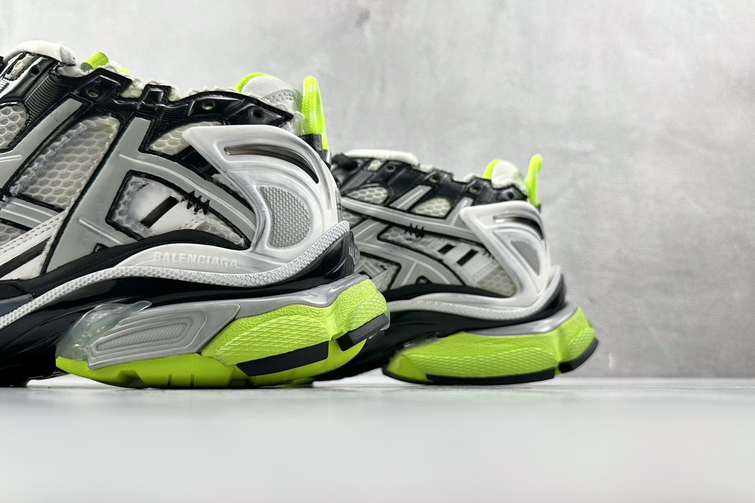 XA 480 Runner 七代 最新外贸批次 Balenciaga巴黎世家 Runner 白黑黄 677403W3RBP1093