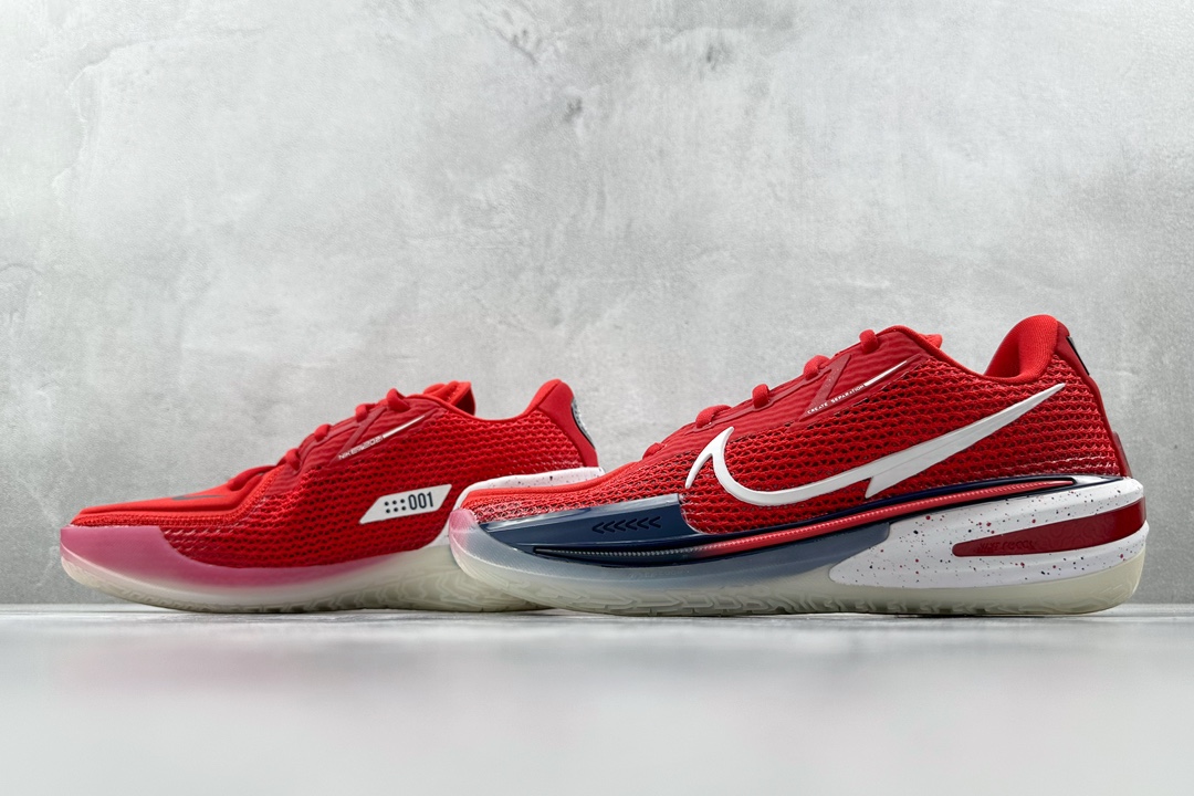 纯原实战 280 Nike Air Zoom G.T. Cut 1”Team USA” 美国队 红色 DM4551-600