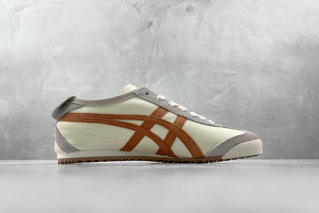 SC版 140 渠道特供 二层跑量 Onitsuka Tiger鬼塚虎 MEXICO 66  Vin米橙 1183B391-201