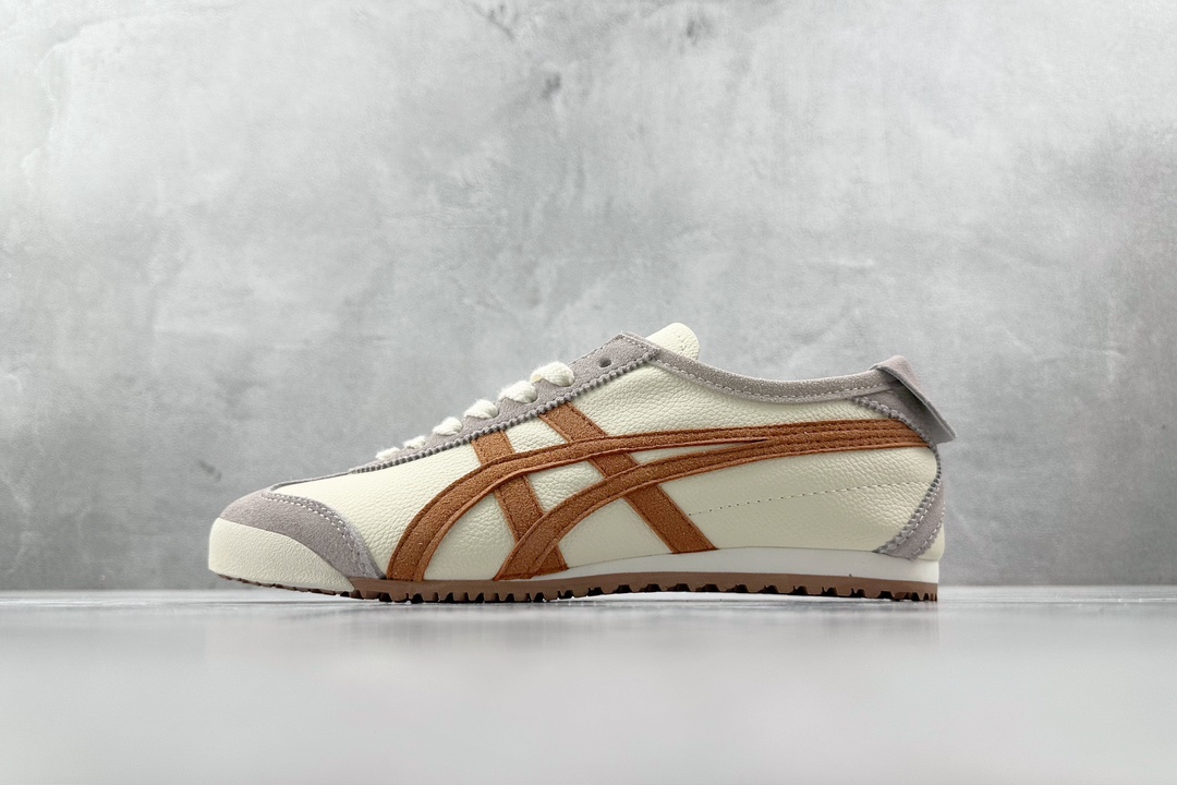 SC版 140 渠道特供 二层跑量 Onitsuka Tiger鬼塚虎 MEXICO 66  Vin米橙 1183B391-201