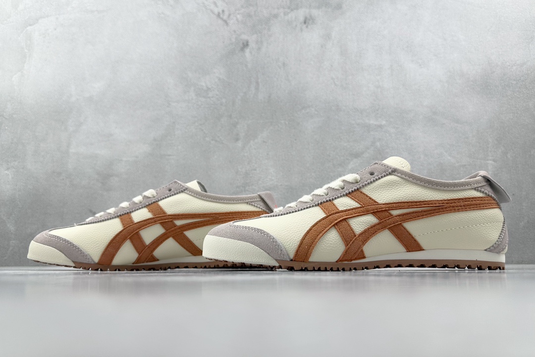 SC版 140 渠道特供 二层跑量 Onitsuka Tiger鬼塚虎 MEXICO 66  Vin米橙 1183B391-201