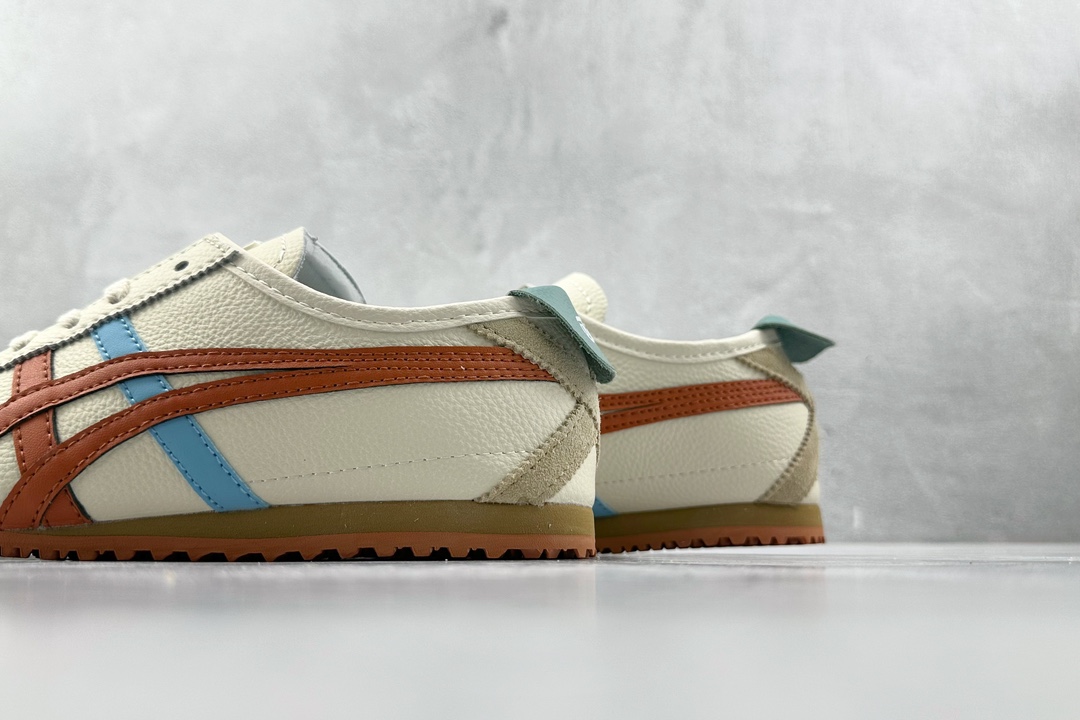 SC版 140 渠道特供 二层跑量 Onitsuka Tiger鬼冢虎 MEXICO 66 白蓝橙 1183A201-116