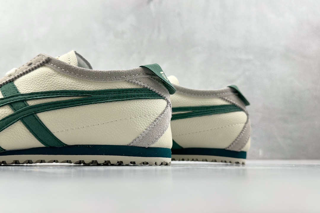 SC版 140 渠道特供 二层跑量 Onitsuka Tiger鬼冢虎 Tokuten MEXICO 66 白绿色 1183C076-250